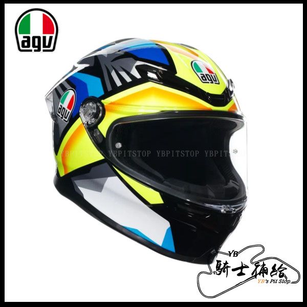 圖片 公司貨 AGV K6 S Joan Mir 亞洲版 全罩 安全帽 新款 K6S 輕量 大鴨尾