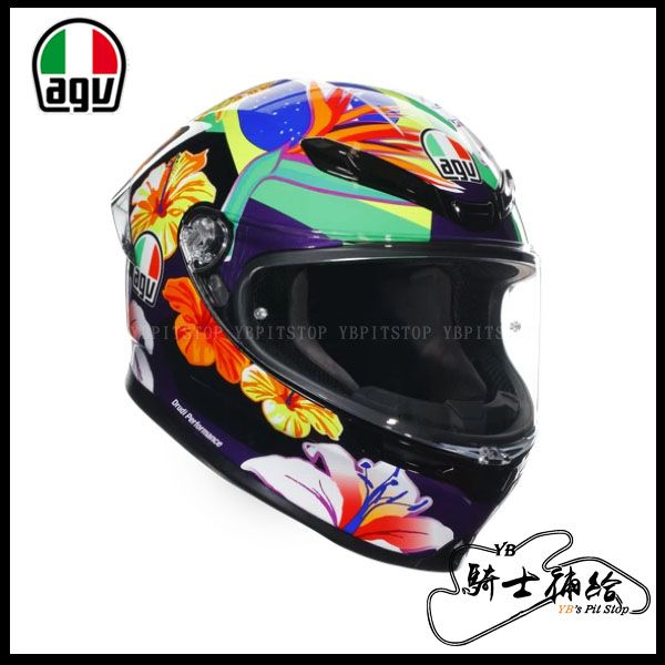 圖片 公司貨 AGV K6 S Morbidelli 2021 亞洲版 全罩 安全帽 新款 K6S 輕量 大鴨尾
