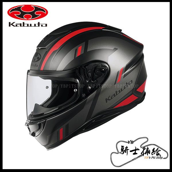 圖片  OGK KABUTO AEROBLADE 6 DYNA 消光黑紅 得安公司貨 安全帽 空氣刀 6 日本