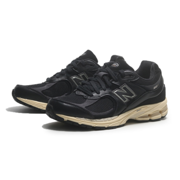 圖片 NEW BALANCE M2002RIB 黑灰皮革 奶油底 男女鞋