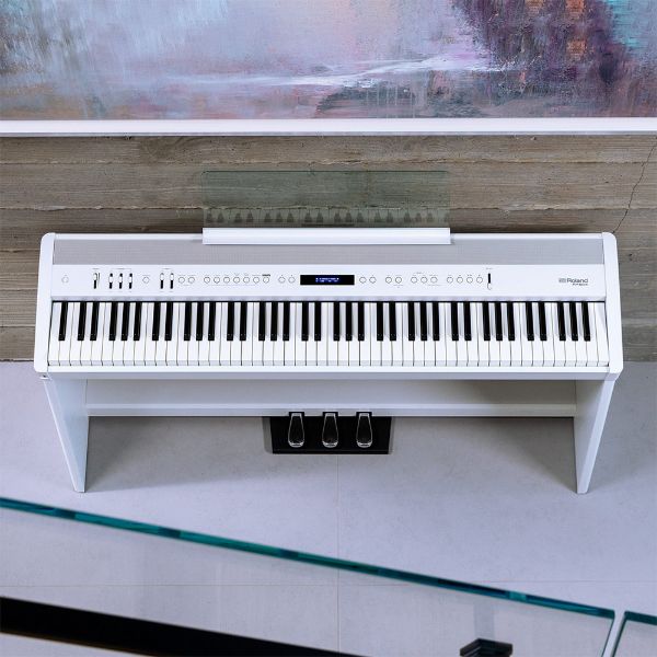 圖片 Roland FP-60X 電鋼琴/可攜帶/四代琴鍵/藍芽/可接麥克風