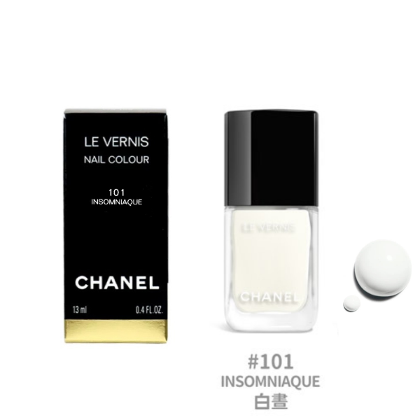 圖片 🌟即期特價🌟CHANEL 香奈兒彩妝 時尚釉光指甲油 13ml #101白晝 INSOMNIAQUE - 月光白(2025/12)
