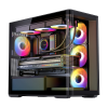 圖片 i5 海景房電競主機 i5-14500/B760M WIFI/RTX4060/D5-16GRGB*2/1TB/750W