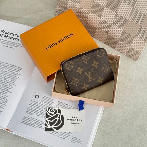 圖片 LOUIS VUITTON M60067 老花拉鍊零錢包