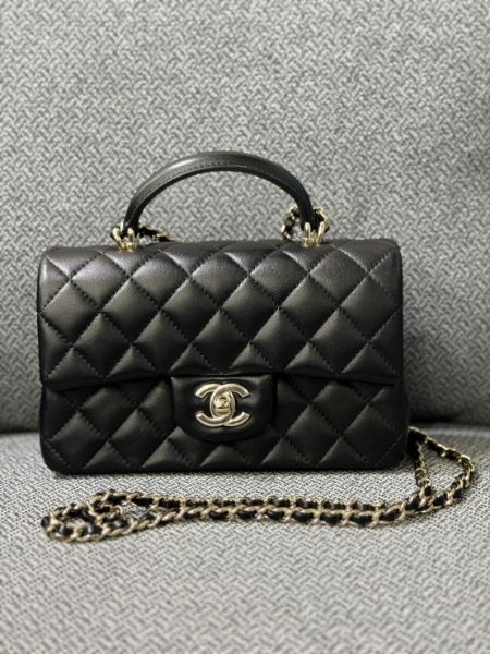 圖片 CHANEL 24P CF20 淡金扣