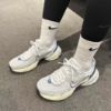 圖片 NIKE V2K RUN RUNTEK 白灰海軍藍 復古跑鞋 FD0736-102