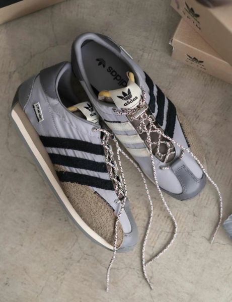 Song for the Mute x Adidas Originals Country OG Grey Black IH7519