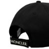 圖片 MONCLER 品牌 LOGO 棒球帽 黑色  3B000020U162 999