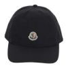 圖片 MONCLER 基本款 LOGO棒球帽 黑色 3B00041V0006999