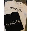 圖片 Moncler 經典 刺繡字母logo設計 黑色、白色短袖T恤上衣