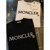 圖片 Moncler 經典 刺繡字母logo設計 黑色、白色短袖T恤上衣