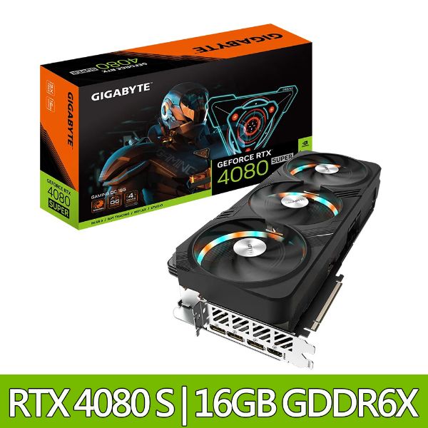 圖片 技嘉 RTX 4080 SUPER GAMING OC 16G 顯示卡 (N408SGAMING OC-16GD)