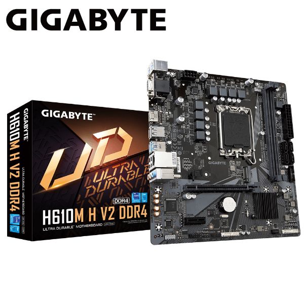 圖片 GIGABYTE 技嘉 H610M H V2 DDR4 主機板