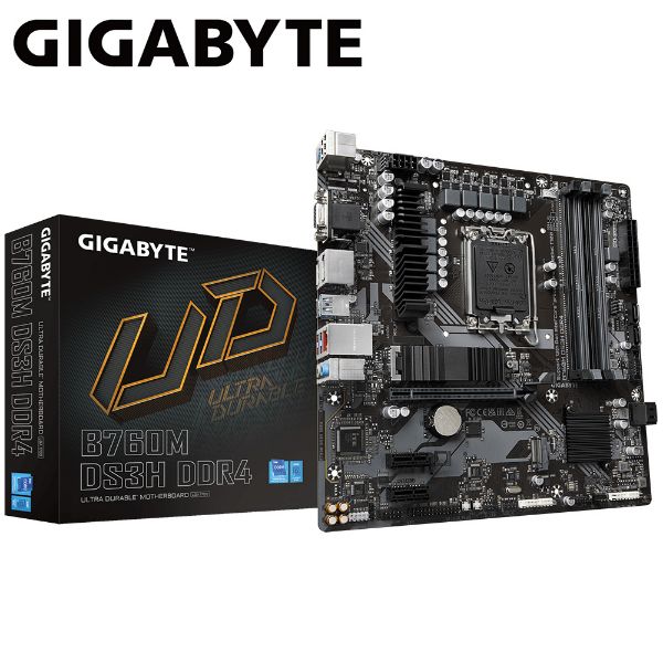 圖片 GIGABYTE 技嘉 B760M DS3H DDR4 主機板