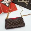 圖片 【哈極品】二手品 《Louis Vuitton LV 老花字紋拚紅皮PALLAS二用包/手提包/肩背包/斜背包》 0