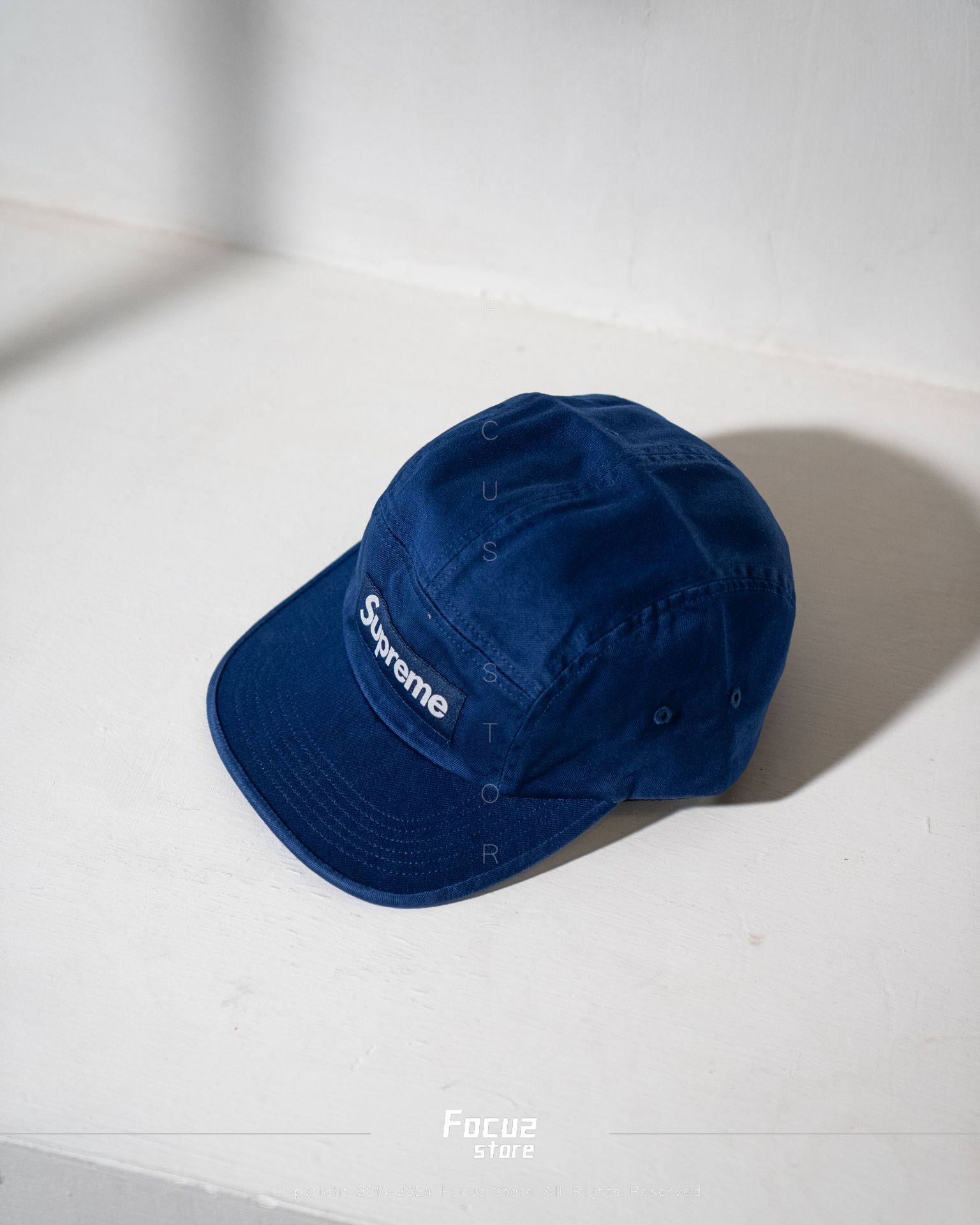 【Focus Store】現貨秒發 Supreme SS24 Week1 Washed Chino Twill Camp Cap 五分割帽 五色