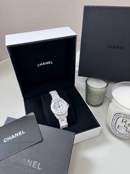 圖片 CHANEL J12 白色陶瓷錶