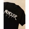 圖片 Moncler 新款字母、絨布字母設計 經典 短袖T恤上衣