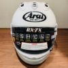 圖片 『嘉義Riderment萊德曼騎士部品』ARAI RX7X White Glass White 素色 珍珠白 含亮粉 納普斯公司貨 全罩式安全帽