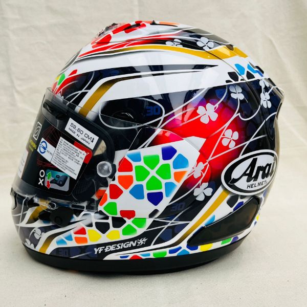 圖片 『嘉義Riderment萊德曼騎士部品』ARAI RX7X NAKAGAMI GP2 中上貴晶 納普斯公司貨 全罩式安全帽