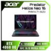 圖片 ⭐️acer Predator Helios Neo PHN16-71-56ZU 黑 宏碁13代掠奪者冷競特攻電競筆電/i5-13500HX/RTX4060 8G/16GB DDR5/512G PCIe/16吋 16:10 FHD+ 165Hz/W11/含acer原廠包包及滑鼠⭐️