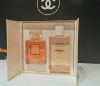 圖片 CHANEL 香奈兒香氛 COCO MADEMOISELLE 摩登COCO香水100ml/身體油200ml禮盒附吊飾 - 2024春季限量/專櫃緞帶包裝