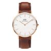 圖片 Daniel Wellington DW00100006 40mm 棕色真皮皮革錶 DW錶