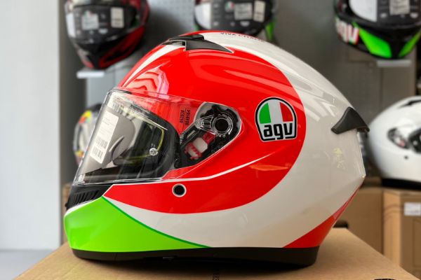 圖片 『嘉義Riderment萊德曼騎士部品』AGV K3 ROSSI MUGELLO 2018 亞洲版頭型 2024最新 公司貨 全罩式安全帽