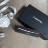 圖片 Chanel 黑銀荔枝皮經典款卡夾