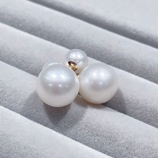 圖片 天然珍珠耳環