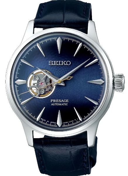 圖片 SEIKO Presage Cocktail 調酒師藍月機械錶 SSA405J1  4R38-01N0B 40mm