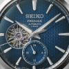 圖片 SEIKO 精工 Presage 新銳系列 三日鍊 開芯機械錶 迎春好禮-銀x藍/40.2mm SPB417J1/6R5J-00A0B