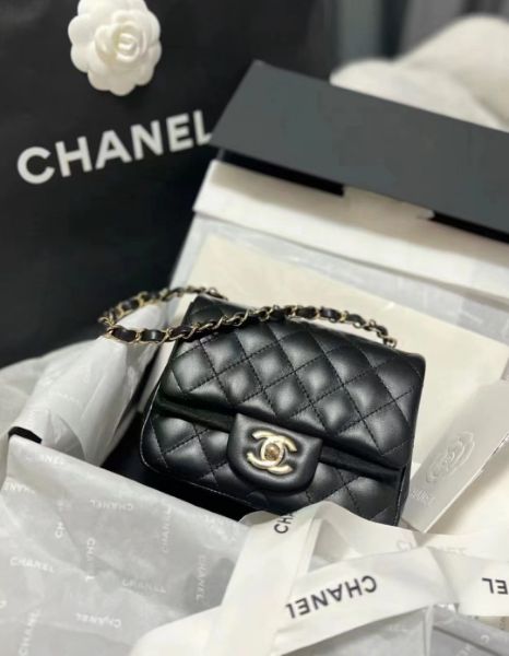 圖片 Chanel 黑金方胖