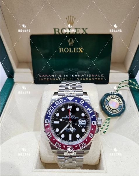 圖片 ROLEX 勞力士 GMT-Master II 格林威治型 126710 BLRO 百事五銖 可樂圈