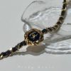 圖片 Chanel 山茶花-皮穿鍊項鍊