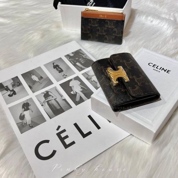 圖片 Celine mini 凱旋短夾