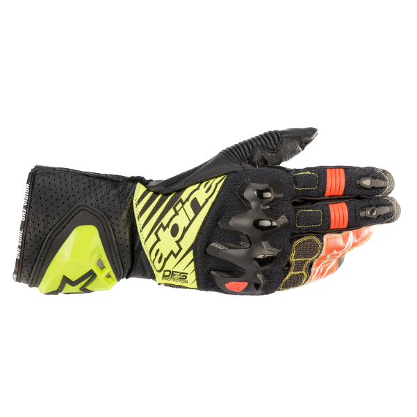 圖片 『嘉義Riderment萊德曼騎士部品』Alpinestars A星 GP TECH V2 GLOVES 黑黃白紅 競技頂規款 Kevlar材質 MOTOGP同款