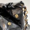 圖片 Chanel 22bag 黑金小號
