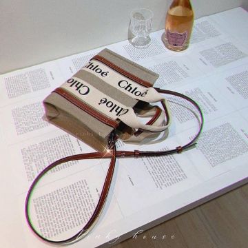 圖片 Chloe small woody tote bag／預購