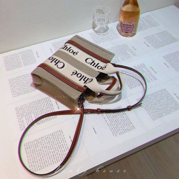 圖片 Chloe small woody tote bag／預購