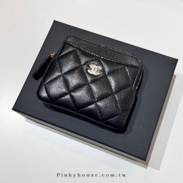 圖片 CHANEL 經典拉鍊胖卡包