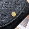 圖片 Lv 黑色壓紋零錢包/預購