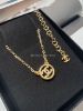 圖片 Chanel 22A 金色圓圈項鍊