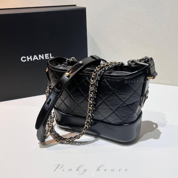圖片 Chanel 黑金流浪包