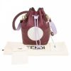 圖片 【促銷品】Fendi Mon Tresor 8BT298 小牛皮 Logo 徽標 2用水桶包 紫色