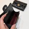圖片 Chanel 黑金單層卡包