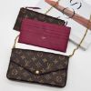 圖片 【哈極品】美品《Louis Vuitton LV 字紋 Félicie Pochette 金鍊 三合一斜背包/手拿包/肩背包》