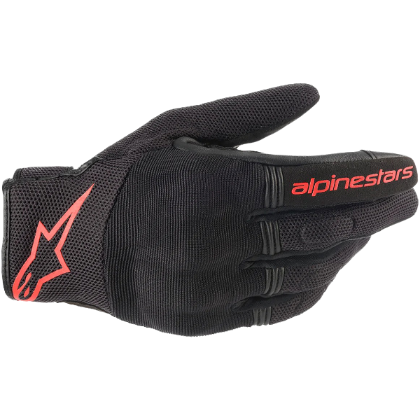 圖片 『嘉義Riderment萊德曼騎士部品』Alpinestars A星 Copper Gloves 防摔 觸控 夏季 皮布混合 黑紅 入門款