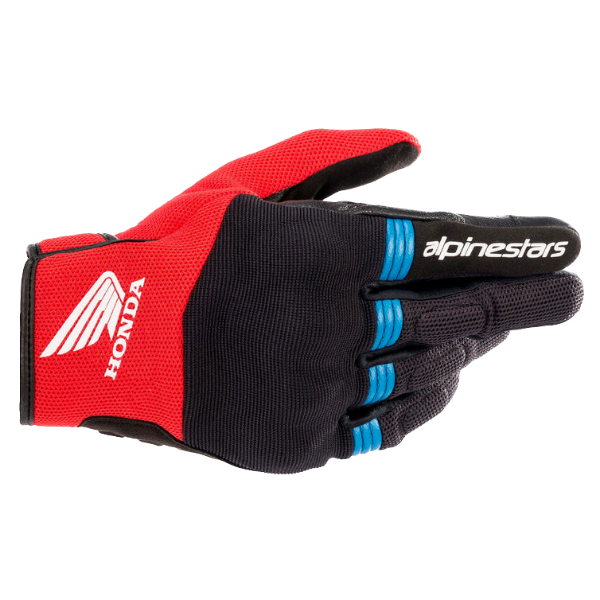 圖片 『嘉義Riderment萊德曼騎士部品』Alpinestars A星 Honda聯名款 Copper Gloves 防摔 觸控 夏季 皮布混合 入門款