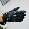 圖片 『嘉義Riderment萊德曼騎士部品』A星 Alpinestars SMX-1 Air V2 黑白 觸控 防摔手套 夏季 半皮半布 入門款